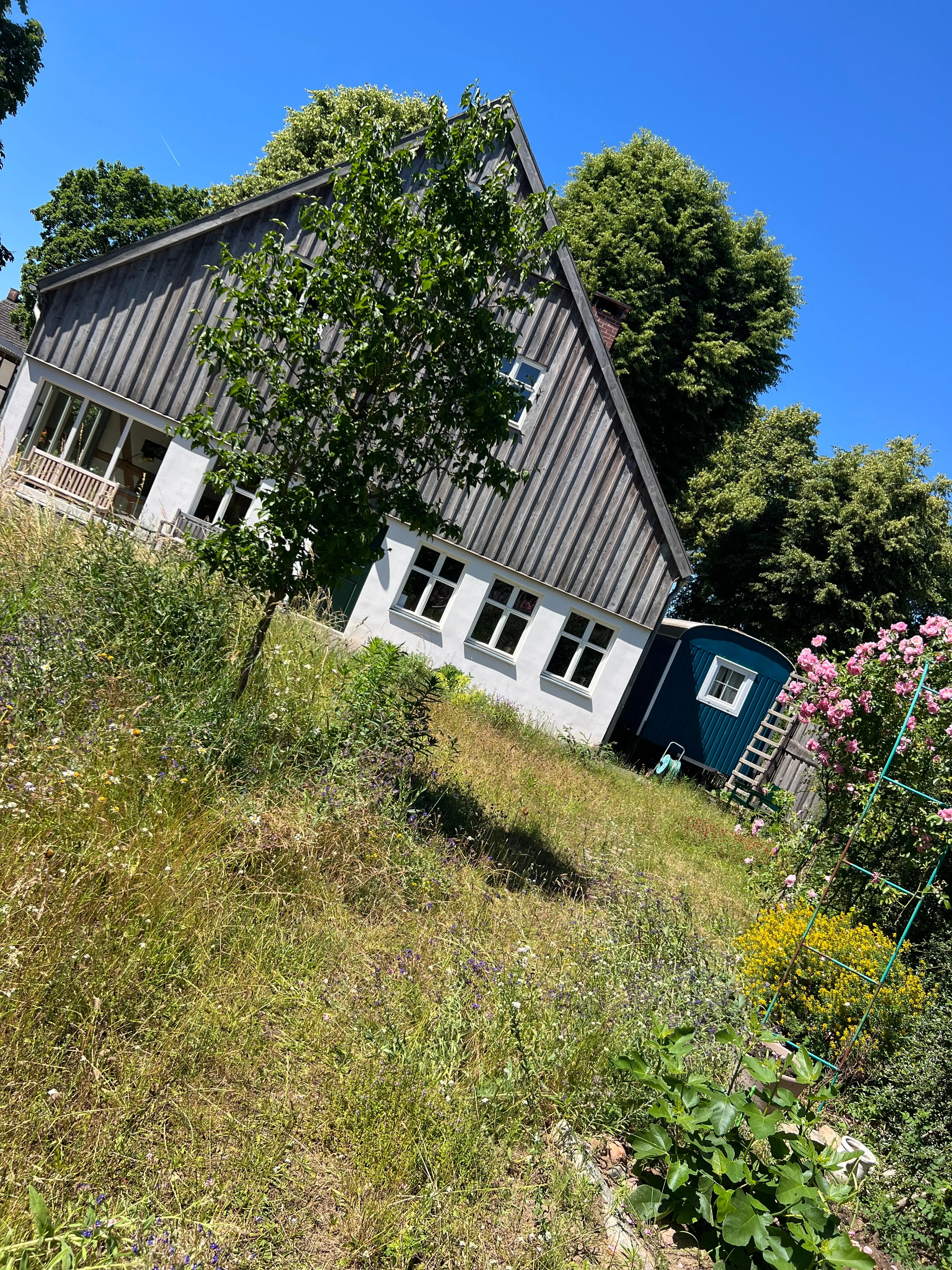 Das Naturhaus Schorfheide von außen