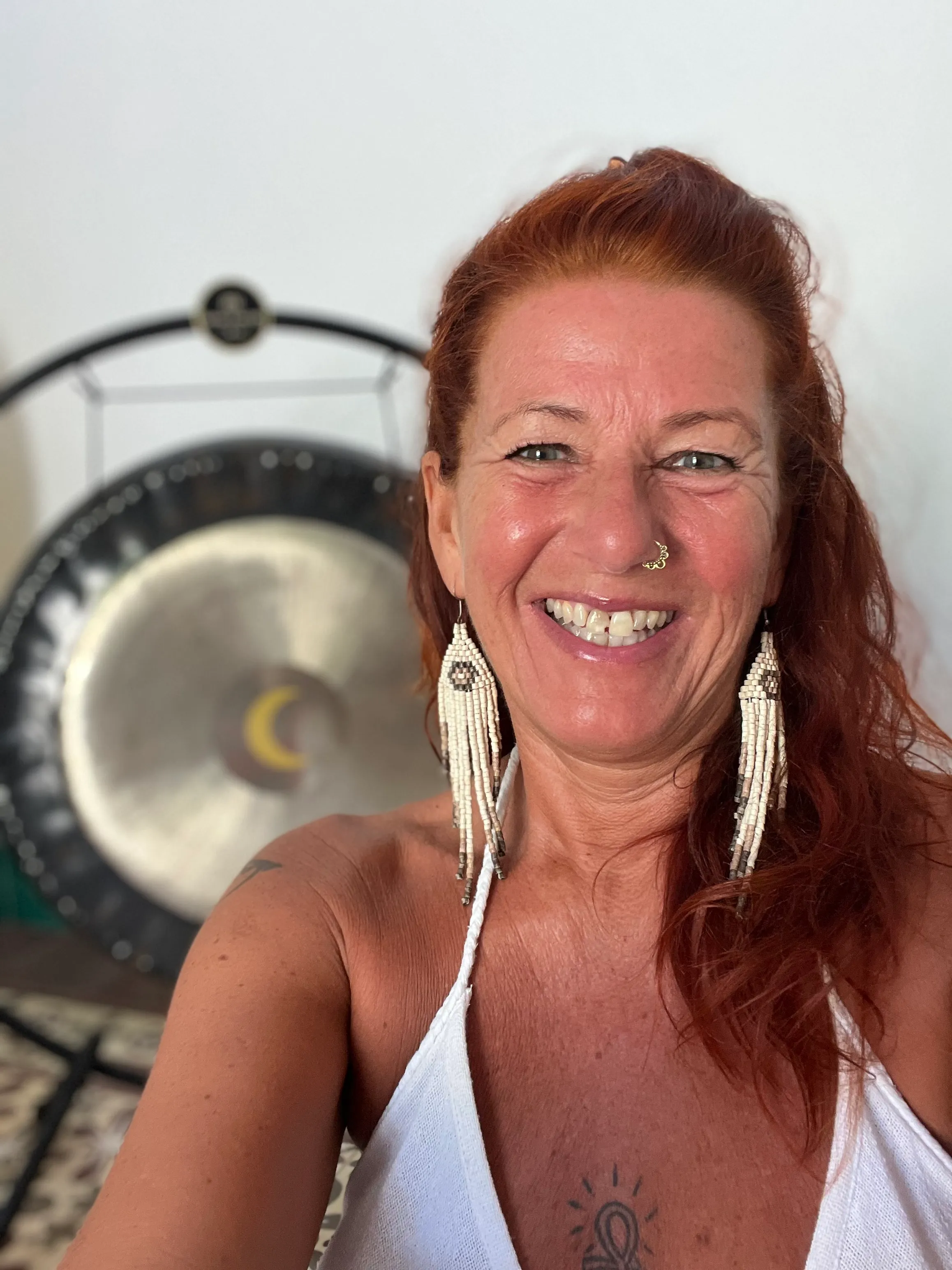 Marion Khalsa Kaur, Begleiterin des Retreats